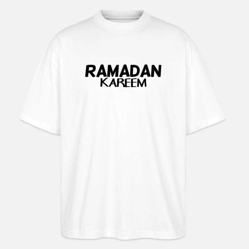 Ramadan Kareem - Stanley/Stella Oversized Unisex Bio T-Shirt Blaster 2.0 - Weiß