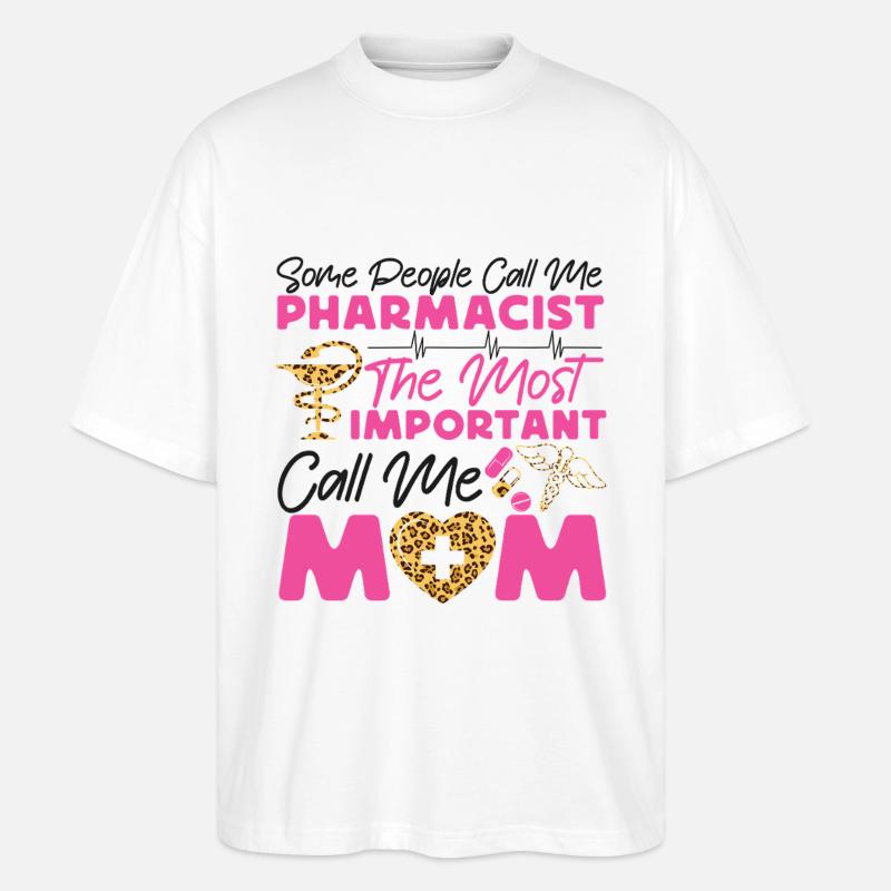 Pharmacy Tech Technician - Stanley/Stella Oversized Unisex Bio T-Shirt Blaster 2.0 - Weiß