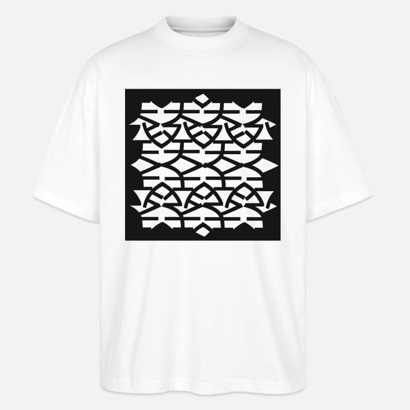 Neue Trends - Stanley/Stella Oversized Unisex Bio T-Shirt Blaster 2.0 - Weiß