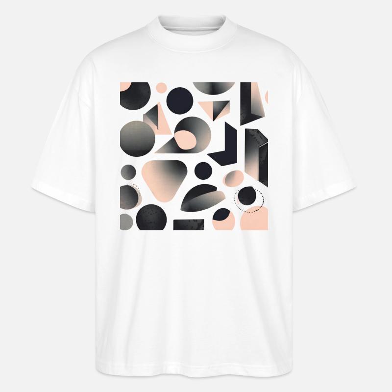 Traummuster 22 - Stanley/Stella Oversized Unisex Bio T-Shirt Blaster 2.0 - Weiß