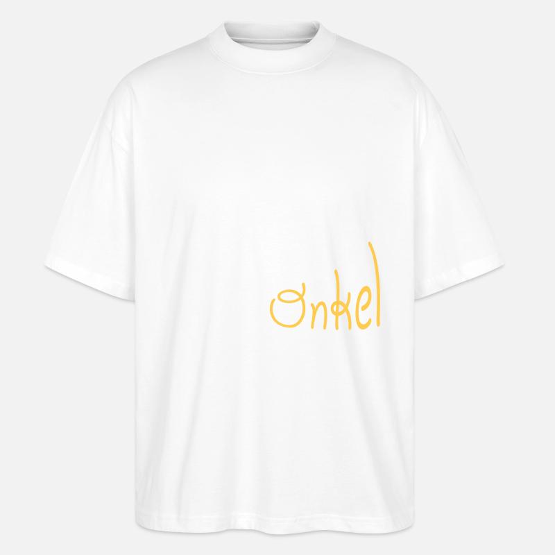 Patenonkel - Stanley/Stella Oversized Unisex Bio T-Shirt Blaster 2.0 - Weiß