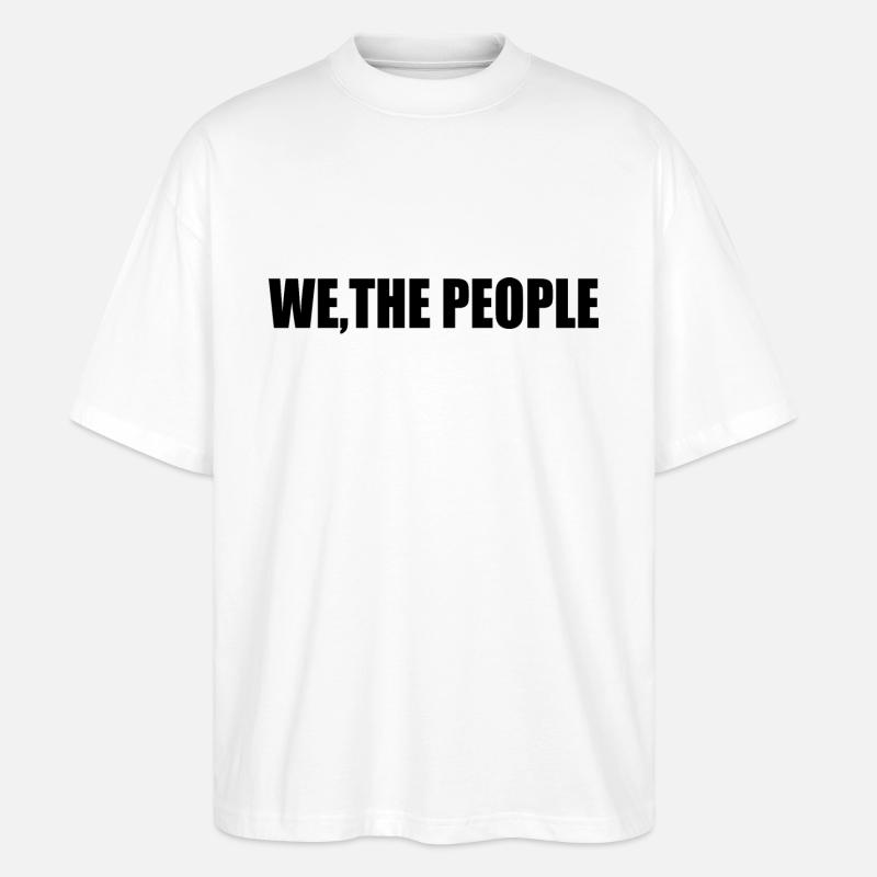 we the people - T-shirt bio Blaster 2.0 coupe oversize Stanley/Stella Unisexe - blanc