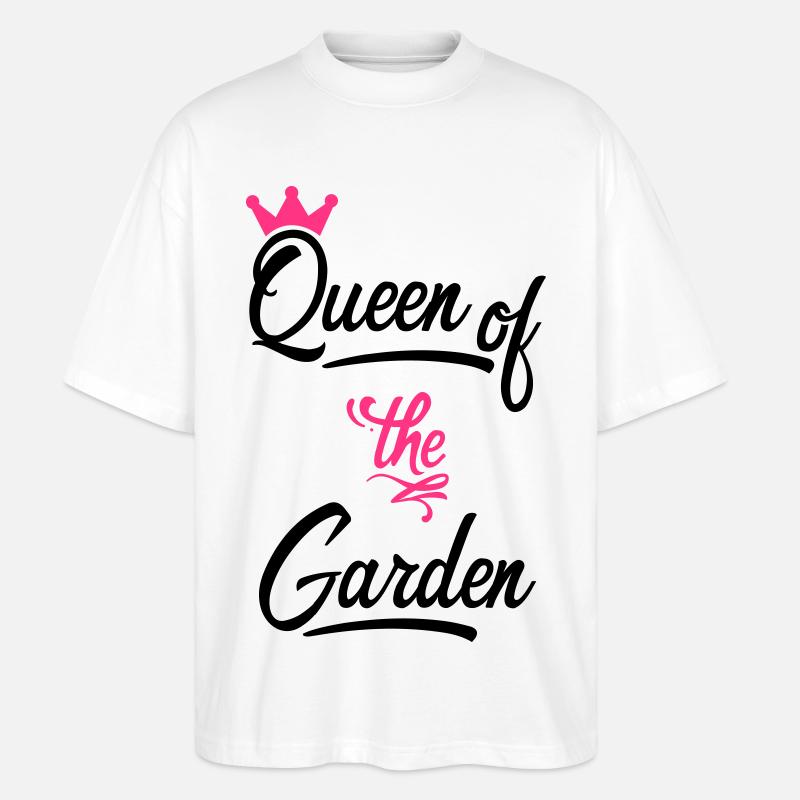 Garten - Stanley/Stella Oversized Unisex Bio T-Shirt Blaster 2.0 - Weiß