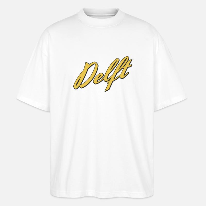 Delft - Stanley/Stella Oversized Unisex Bio T-Shirt Blaster 2.0 - Weiß