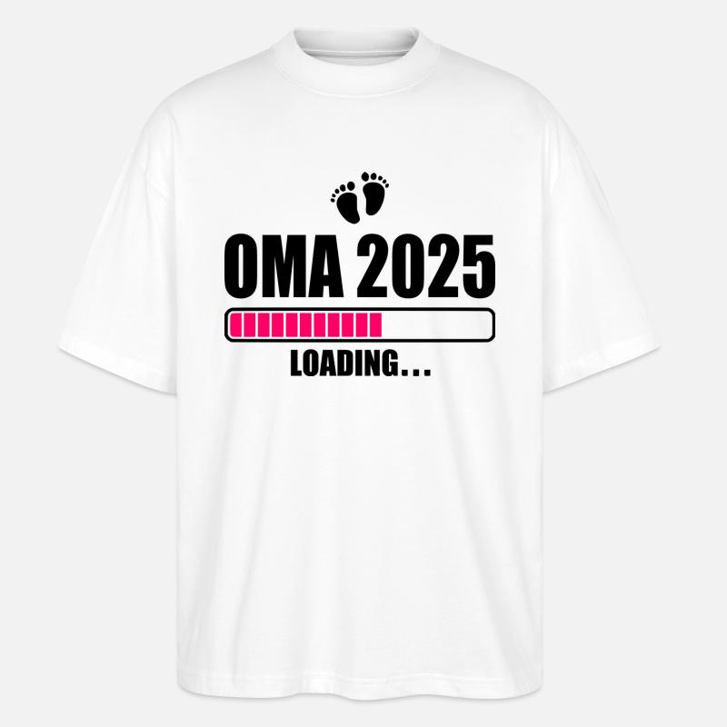 Oma 2025 loading - Stanley/Stella Oversized Unisex Bio T-Shirt Blaster 2.0 - Weiß
