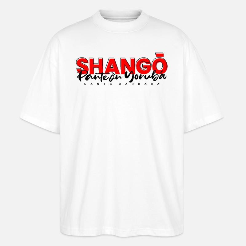 Shango - Stanley/Stella Oversized Unisex Bio T-Shirt Blaster 2.0 - Weiß