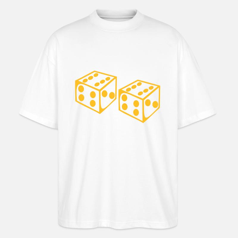 Cube - Jeu - T-shirt bio Blaster 2.0 coupe oversize Stanley/Stella Unisexe - blanc