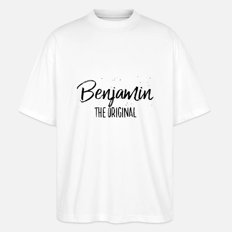 Benjamin - Stanley/Stella Oversized Unisex Bio T-Shirt Blaster 2.0 - Weiß
