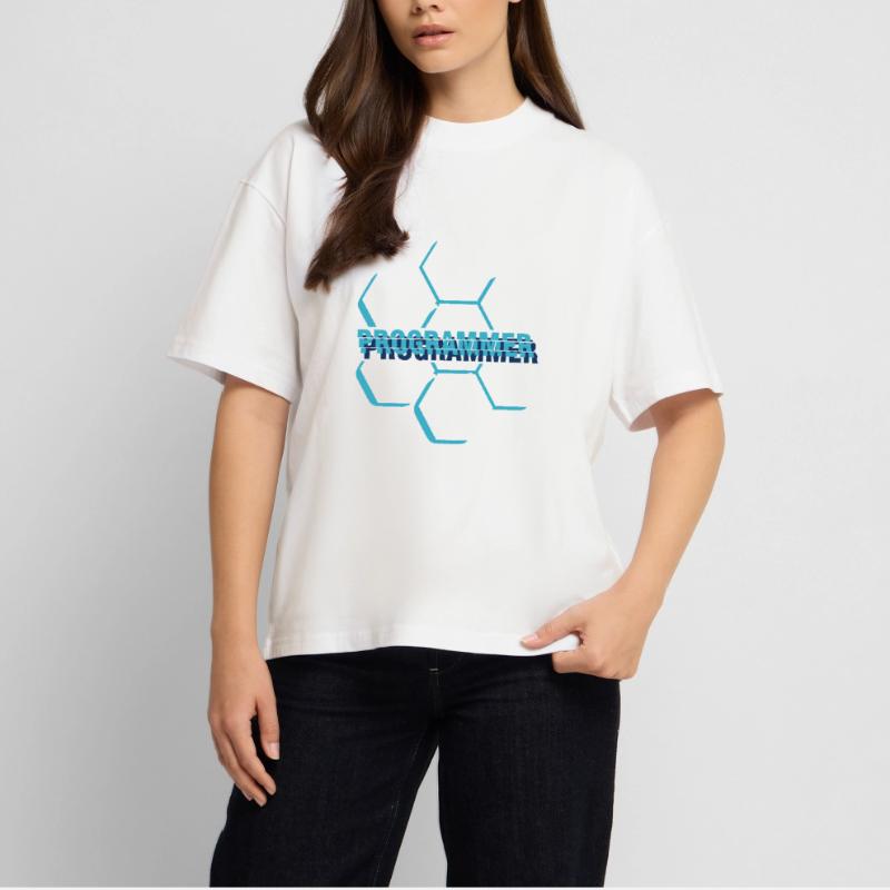 Computer programmer - programmer Stanley/Stella Oversized Unisex Organic T-shirt Blaster 2.0