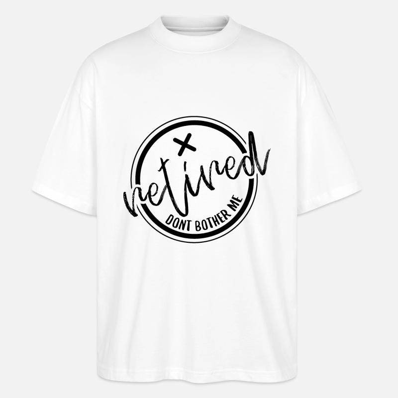 Rente - Stanley/Stella Oversized Unisex Bio T-Shirt Blaster 2.0 - Weiß