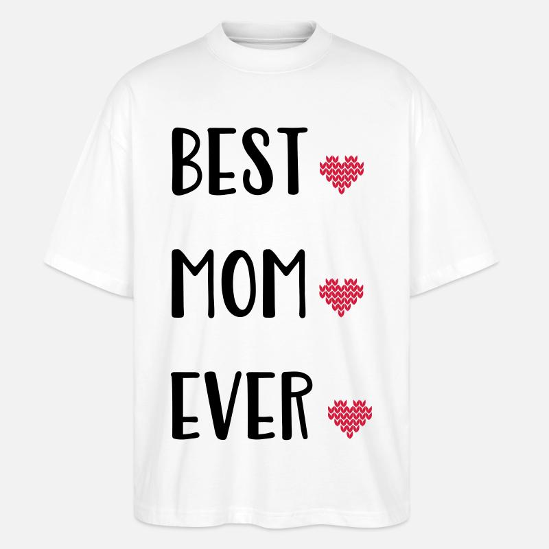 Mutter - Stanley/Stella Oversized Unisex Bio T-Shirt Blaster 2.0 - Weiß