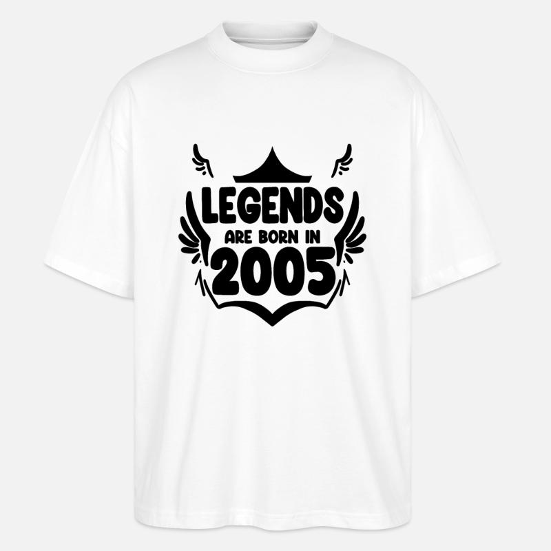2005 - Stanley/Stella Oversized Unisex Bio T-Shirt Blaster 2.0 - Weiß