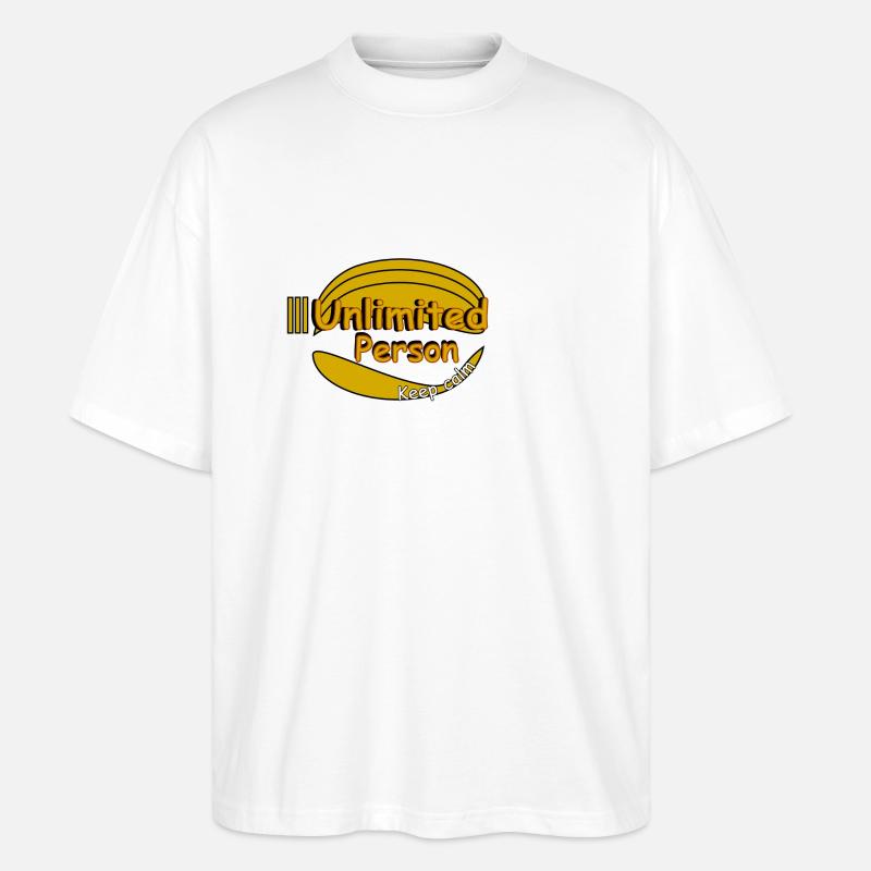 Keep calm - Stanley/Stella Oversized Unisex Bio T-Shirt Blaster 2.0 - Weiß