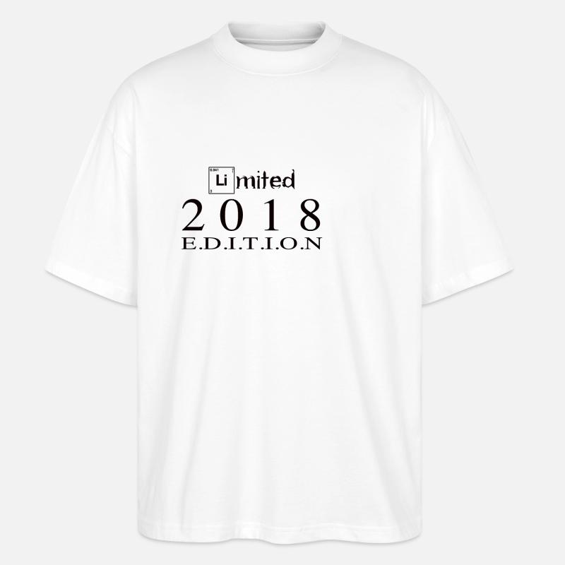 Edition Limitée 2018 - T-shirt bio Blaster 2.0 coupe oversize Stanley/Stella Unisexe - blanc