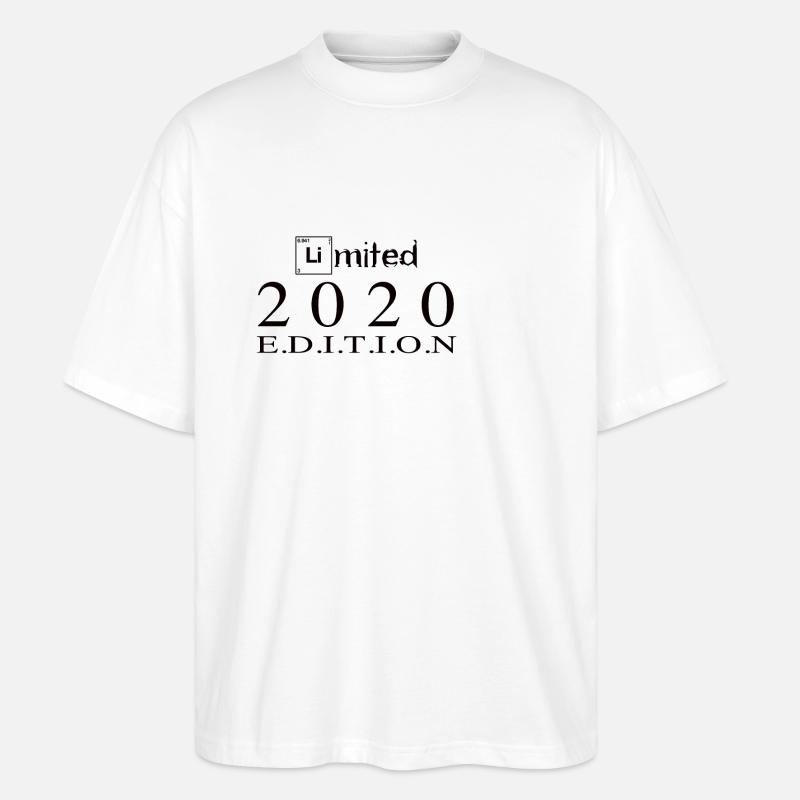 Édition limitée 2020 - T-shirt bio Blaster 2.0 coupe oversize Stanley/Stella Unisexe - blanc