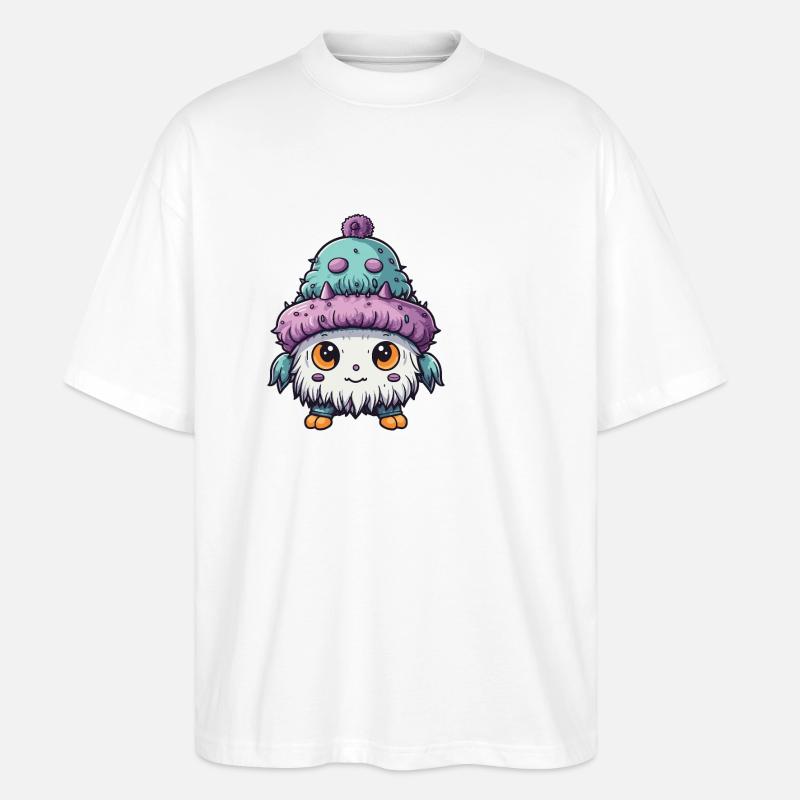 Bébé esquimau d’hiver Winterlich - T-shirt bio Blaster 2.0 coupe oversize Stanley/Stella Unisexe - blanc