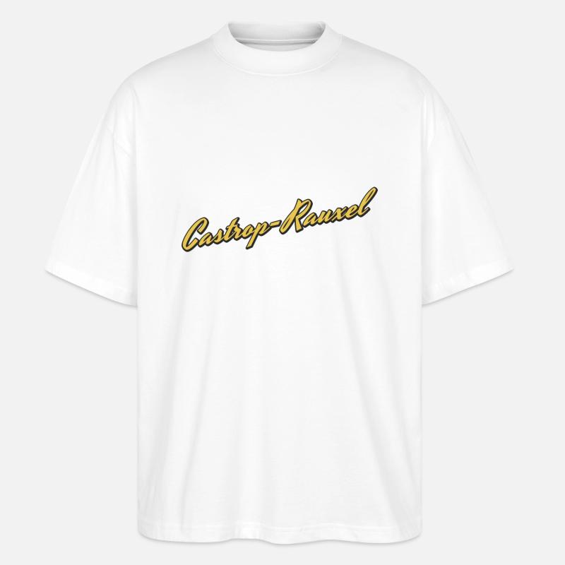 Castrop-Rauxel - Stanley/Stella Oversized Unisex Bio T-Shirt Blaster 2.0 - Weiß