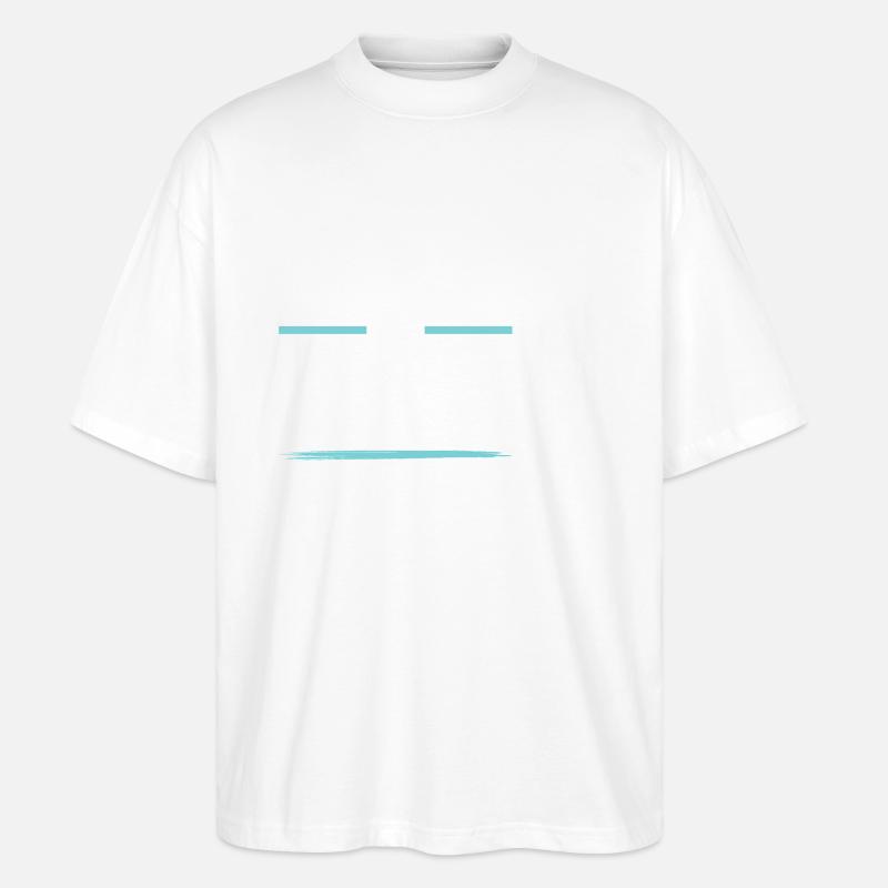 Climbing Crew - Stanley/Stella Oversized Unisex Bio T-Shirt Blaster 2.0 - Weiß
