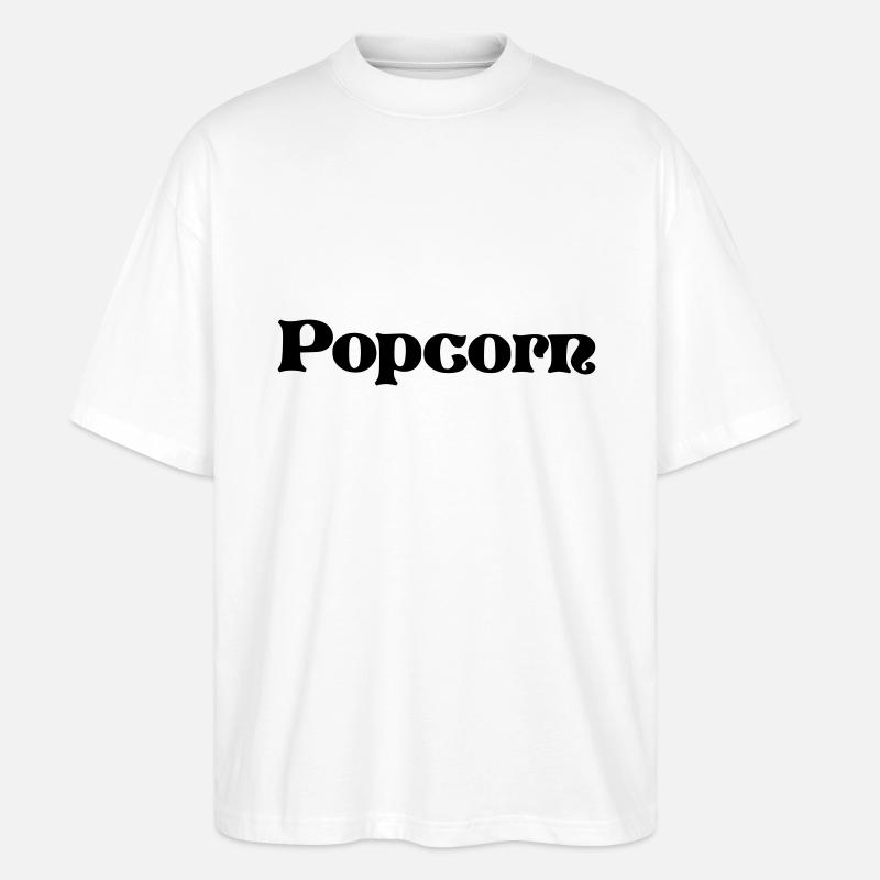 Pop-corn - T-shirt bio Blaster 2.0 coupe oversize Stanley/Stella Unisexe - blanc