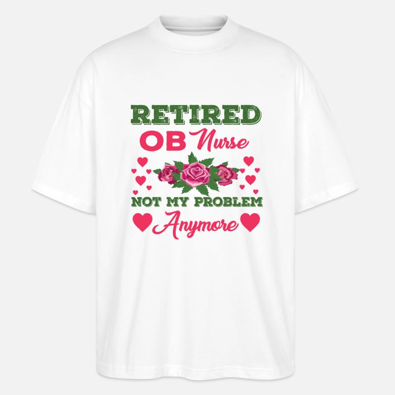 Retro Fährschiff Bekleidung Containerschiff - Stanley/Stella Oversized Unisex Bio T-Shirt Blaster 2.0 - Weiß