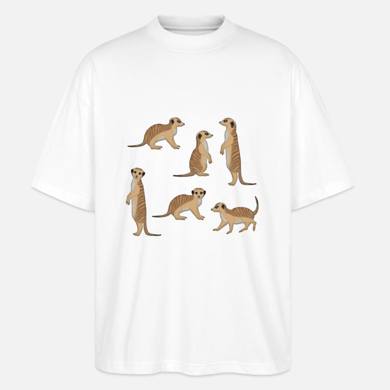 Sélection de Suricate - T-shirt bio Blaster 2.0 coupe oversize Stanley/Stella Unisexe - blanc