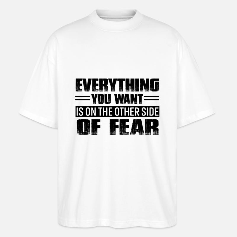 Motivation - Stanley/Stella Oversized Unisex Bio T-Shirt Blaster 2.0 - Weiß