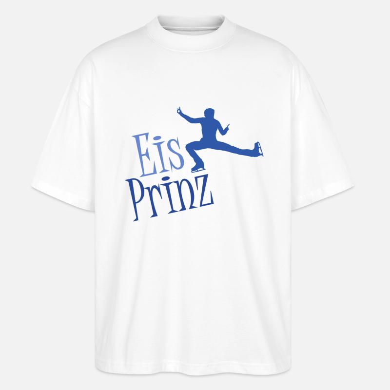 Eisprinz - Stanley/Stella Oversized Unisex Bio T-Shirt Blaster 2.0 - Weiß