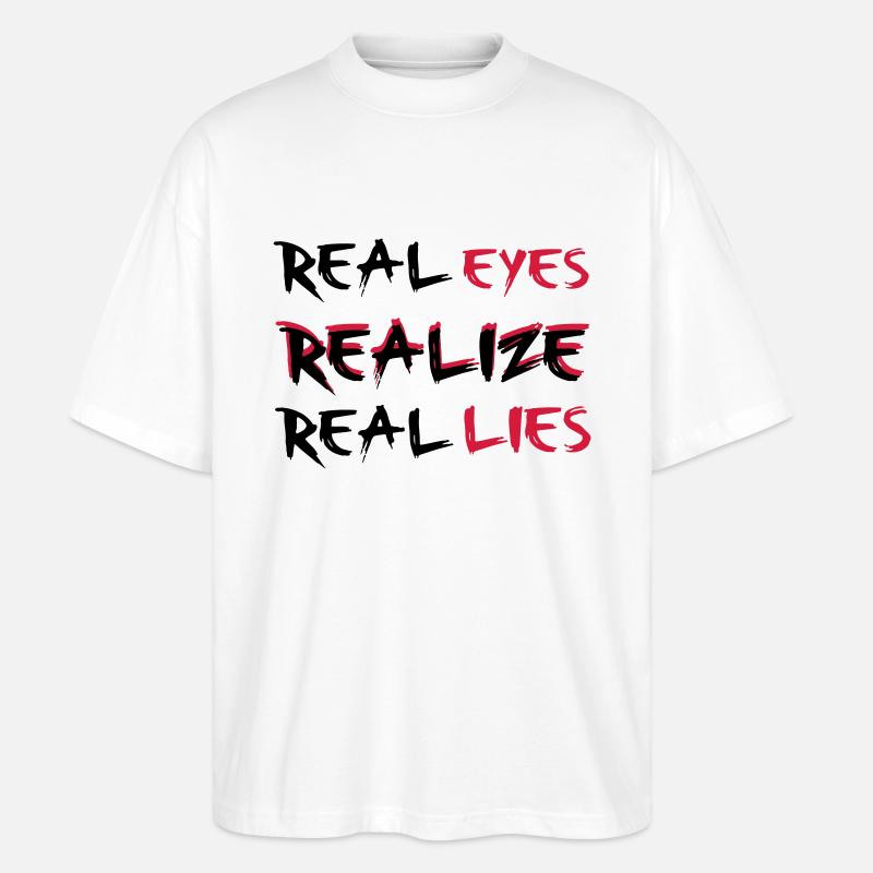 Realize - Stanley/Stella Oversized Unisex Organic T-shirt Blaster 2.0 - white