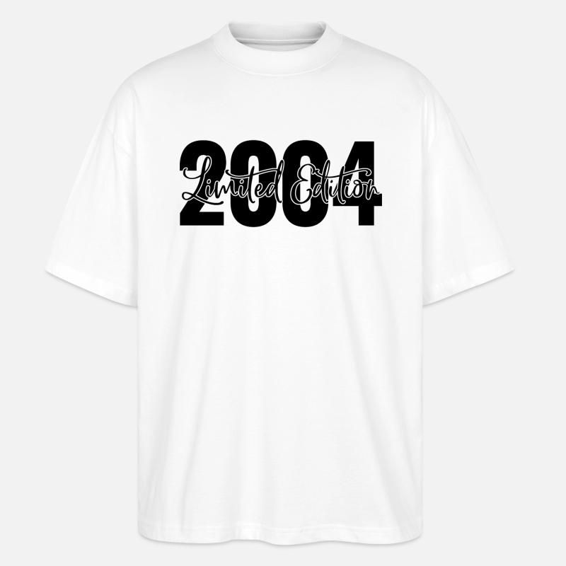 Edition limitée 2004 - T-shirt bio Blaster 2.0 coupe oversize Stanley/Stella Unisexe - blanc