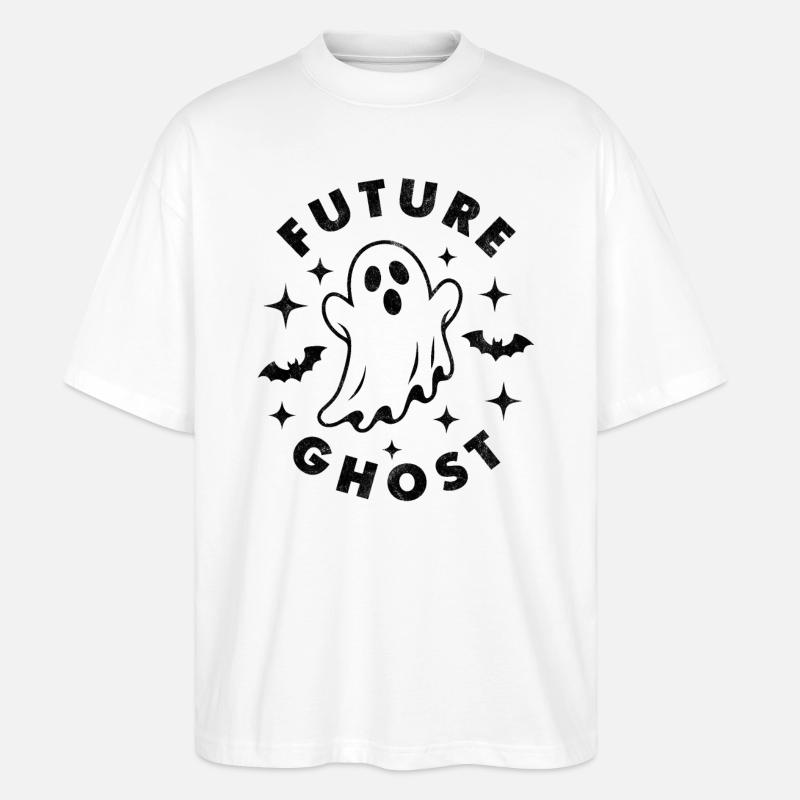 Future ghost - Stanley/Stella Oversized Unisex Organic T-shirt Blaster 2.0 - white