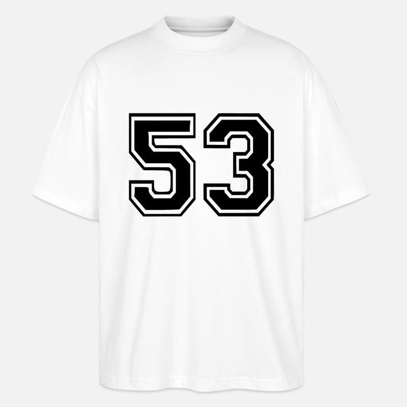 53 - Stanley/Stella Oversized Unisex Bio T-Shirt Blaster 2.0 - Weiß
