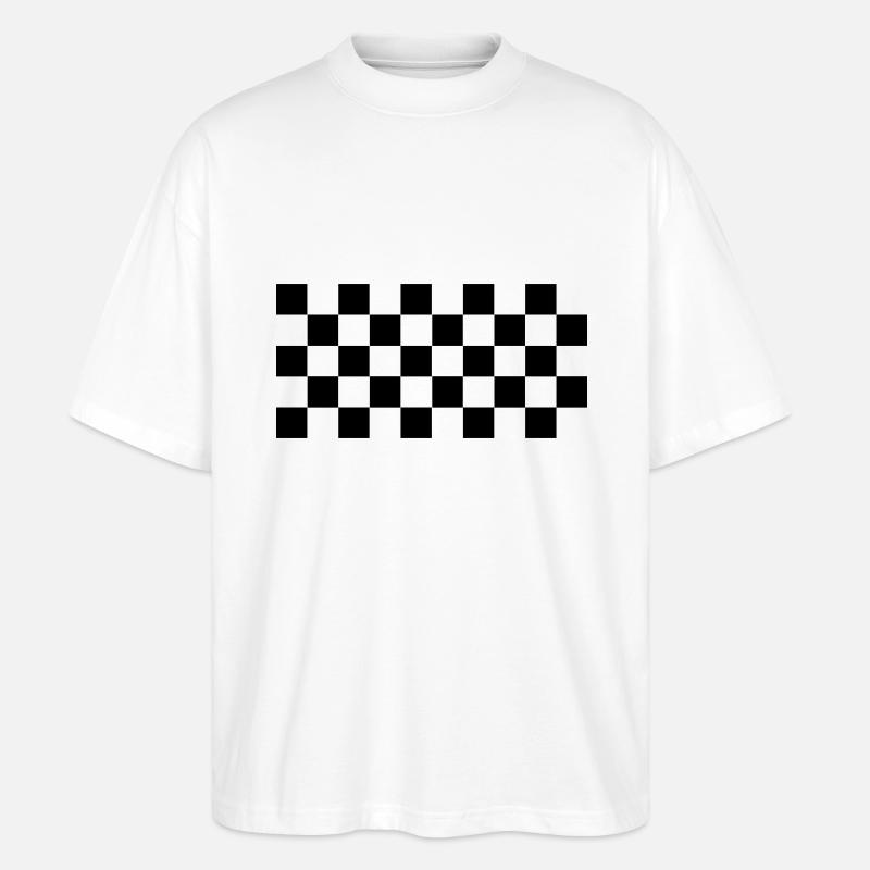 flagge - Stanley/Stella Oversized Unisex Bio T-Shirt Blaster 2.0 - Weiß