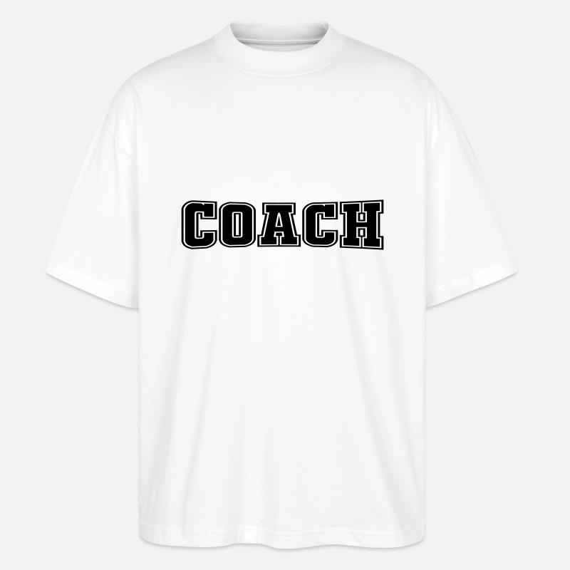 coaching - Stanley/Stella Oversized Unisex Bio T-Shirt Blaster 2.0 - Weiß