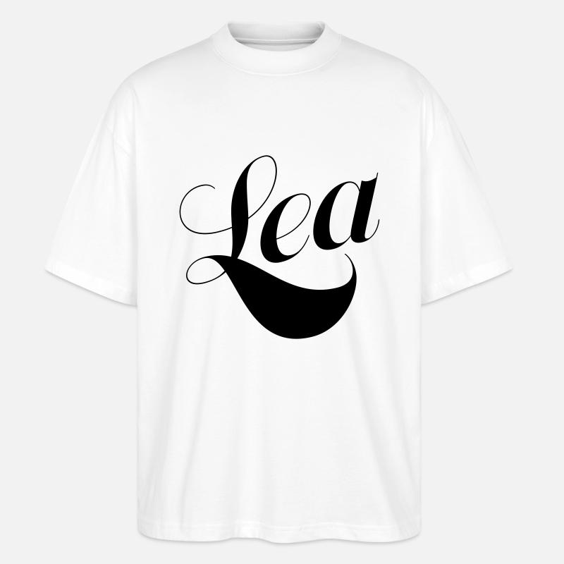 Lea - Stanley/Stella Oversized Unisex Bio T-Shirt Blaster 2.0 - Weiß