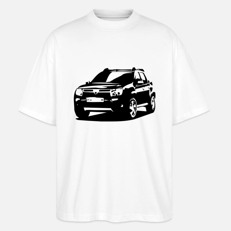  duster - Stanley/Stella Oversized Unisex Bio T-Shirt Blaster 2.0 - Weiß