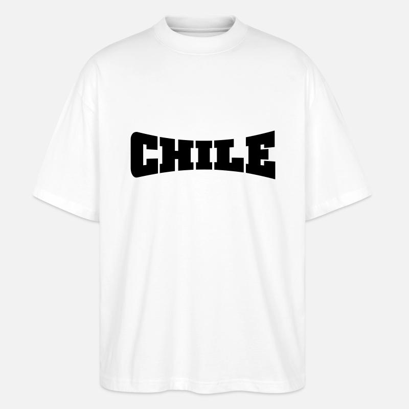 Chili logo - T-shirt bio Blaster 2.0 coupe oversize Stanley/Stella Unisexe - blanc