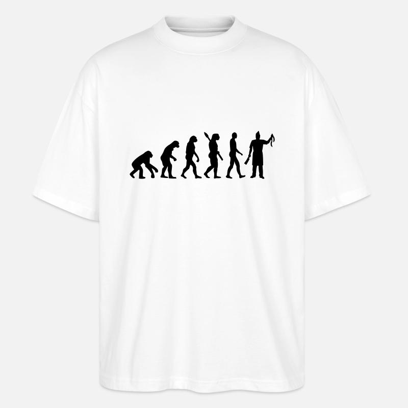 Évolution Boucher - T-shirt bio Blaster 2.0 coupe oversize Stanley/Stella Unisexe - blanc