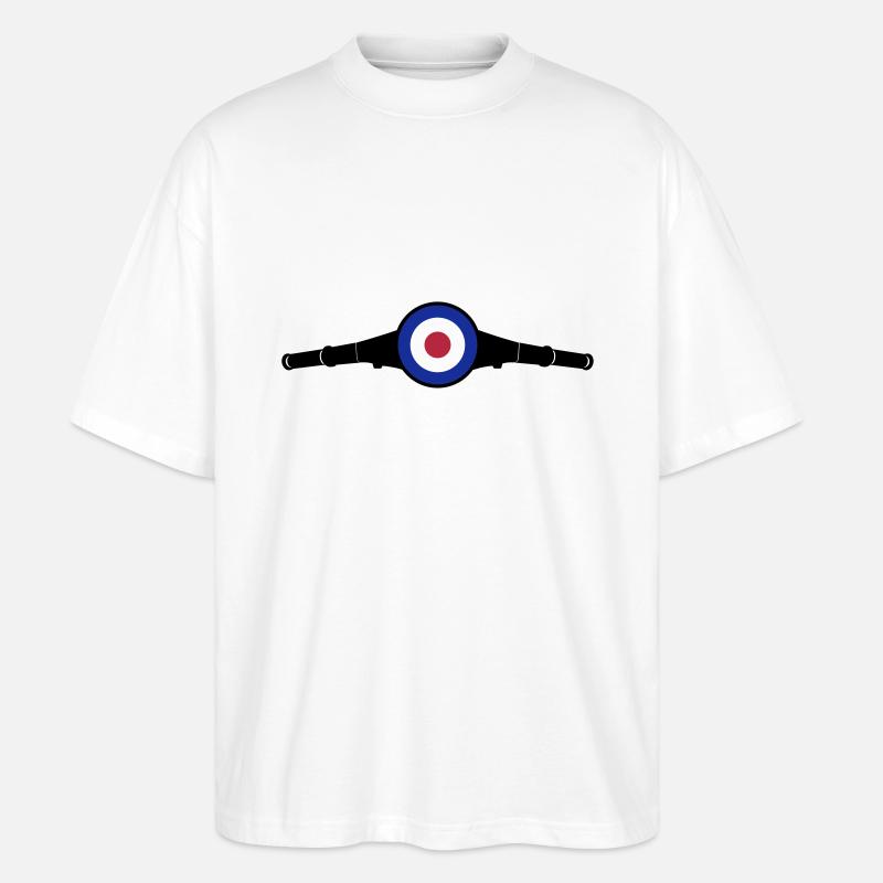 Lenkkopf Target - Stanley/Stella Oversized Unisex Bio T-Shirt Blaster 2.0 - Weiß