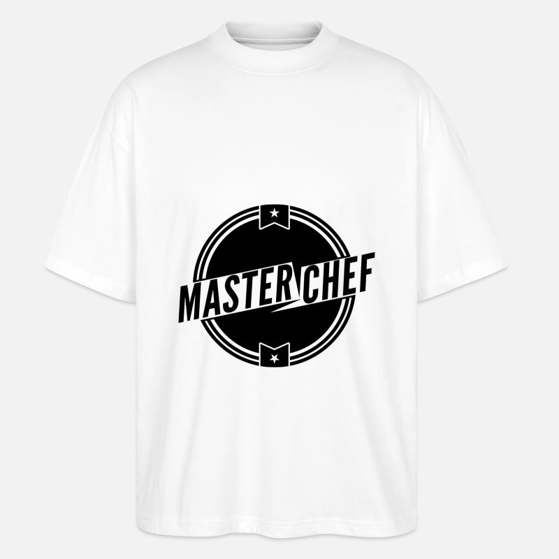 MASTER CHEF 2 - T-shirt bio Blaster 2.0 coupe oversize Stanley/Stella Unisexe - blanc