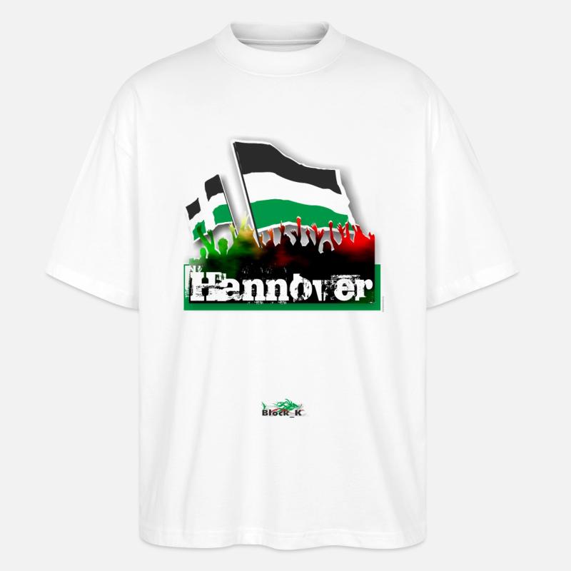 hannover - Stanley/Stella Oversized Unisex Bio T-Shirt Blaster 2.0 - Weiß