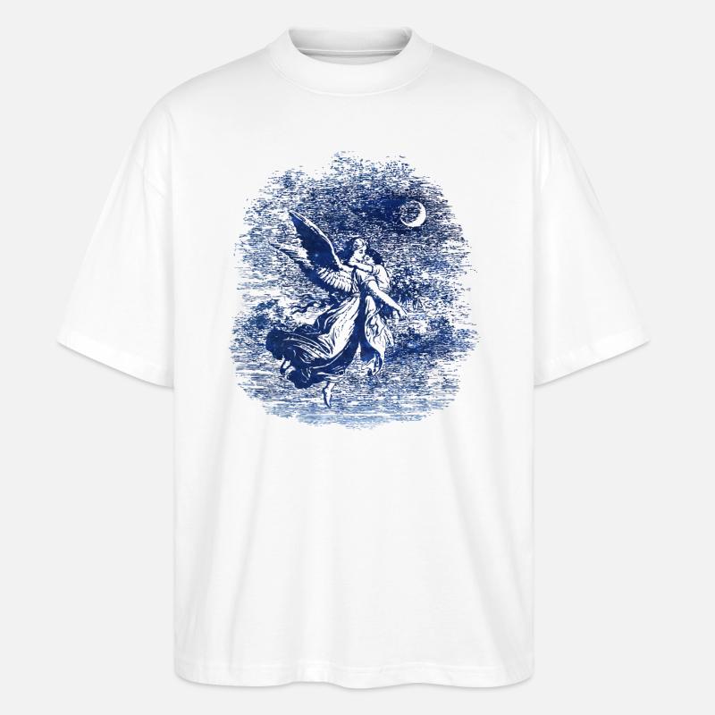 Engel - Stanley/Stella Oversized Unisex Bio T-Shirt Blaster 2.0 - Weiß