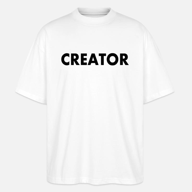 Creator - Stanley/Stella Oversized Unisex Bio T-Shirt Blaster 2.0 - Weiß