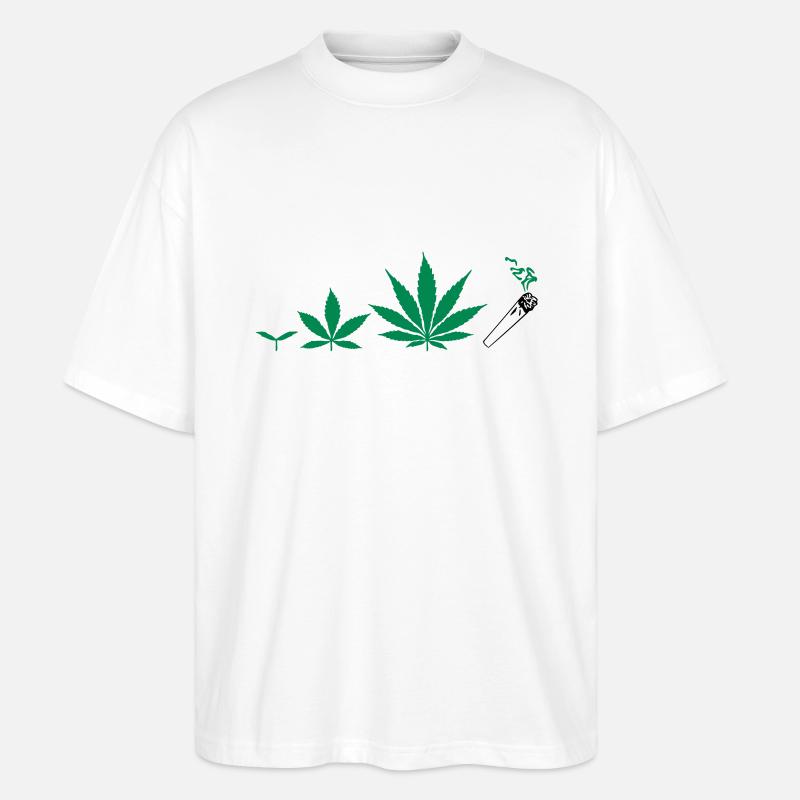 Cannabis development - T-shirt bio Blaster 2.0 coupe oversize Stanley/Stella Unisexe - blanc