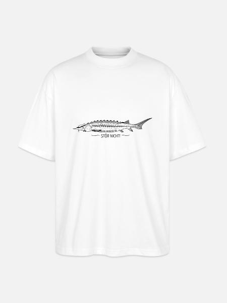 Stör Nicht! - Stanley/Stella Oversized Unisex Bio T-Shirt Blaster 2.0 - Weiß