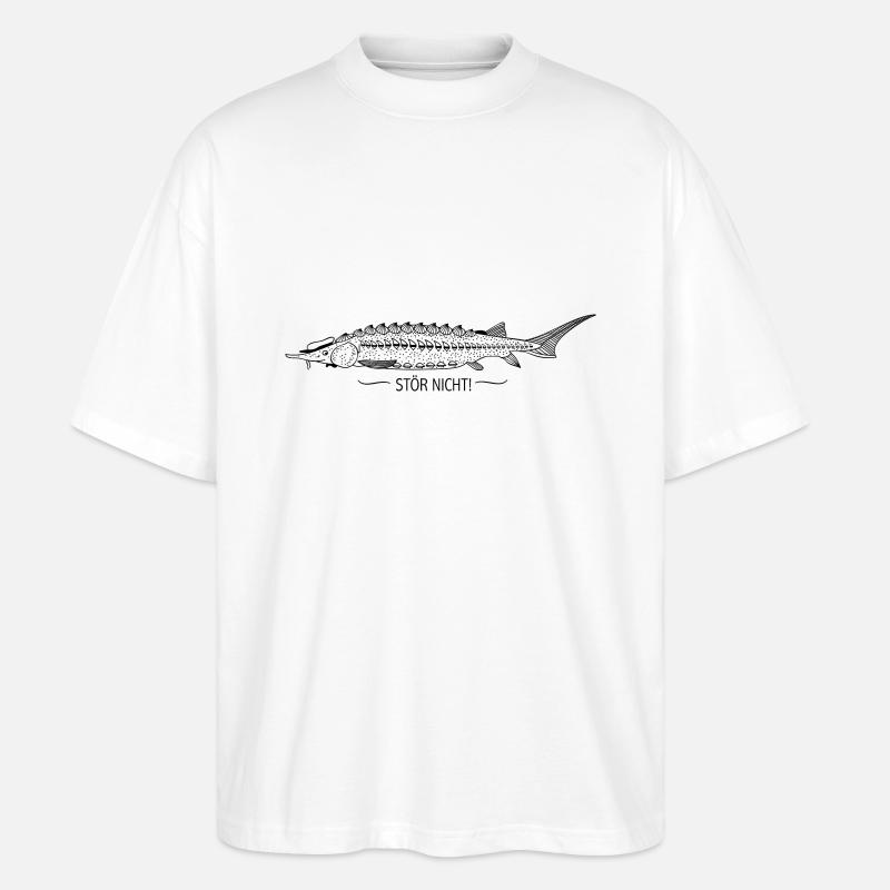 Stör Nicht! - Stanley/Stella Oversized Unisex Bio T-Shirt Blaster 2.0 - Weiß