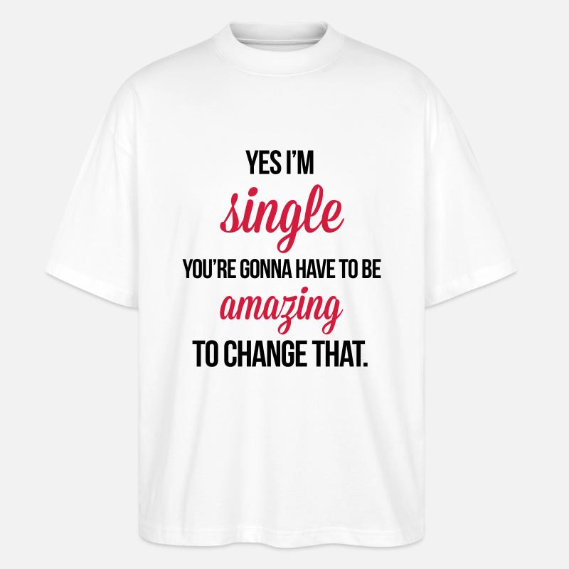 Single - T-shirt bio Blaster 2.0 coupe oversize Stanley/Stella Unisexe - blanc