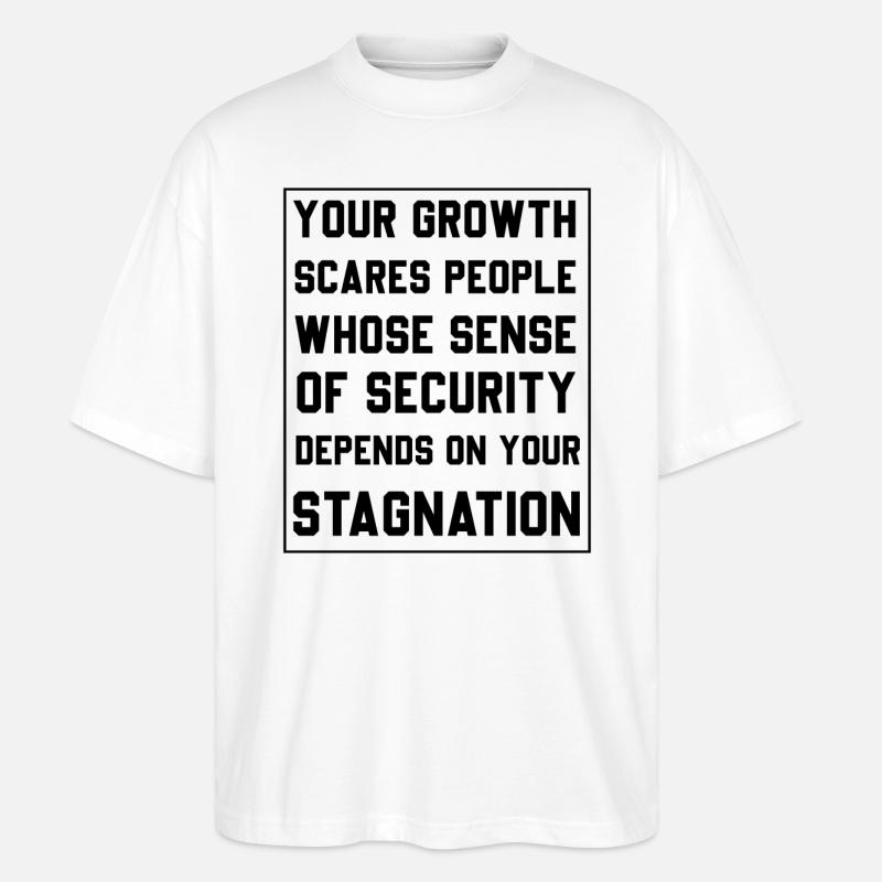 Lustiger Spruch - Stanley/Stella Oversized Unisex Bio T-Shirt Blaster 2.0 - Weiß