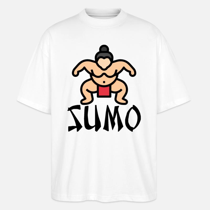 Sumo - Stanley/Stella Oversized Unisex Bio T-Shirt Blaster 2.0 - Weiß
