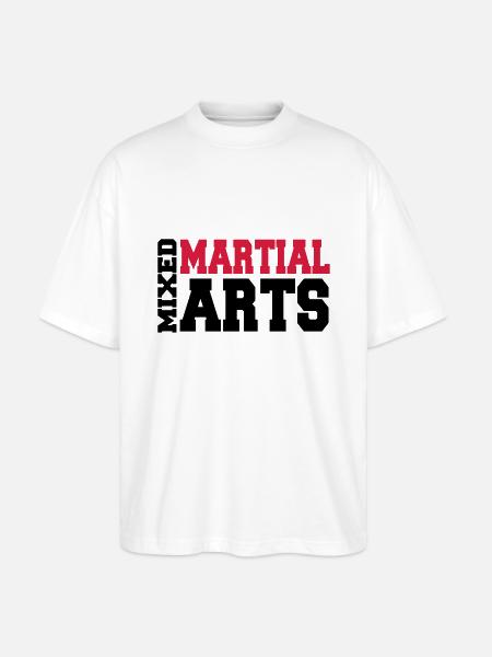 Mixed Martial Arts - Stanley/Stella Oversized Unisex Bio T-Shirt Blaster 2.0 - Weiß