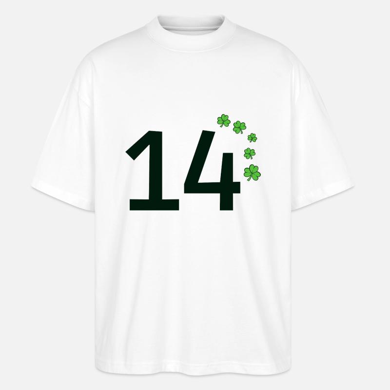 14 - Stanley/Stella Oversized Unisex Bio T-Shirt Blaster 2.0 - Weiß
